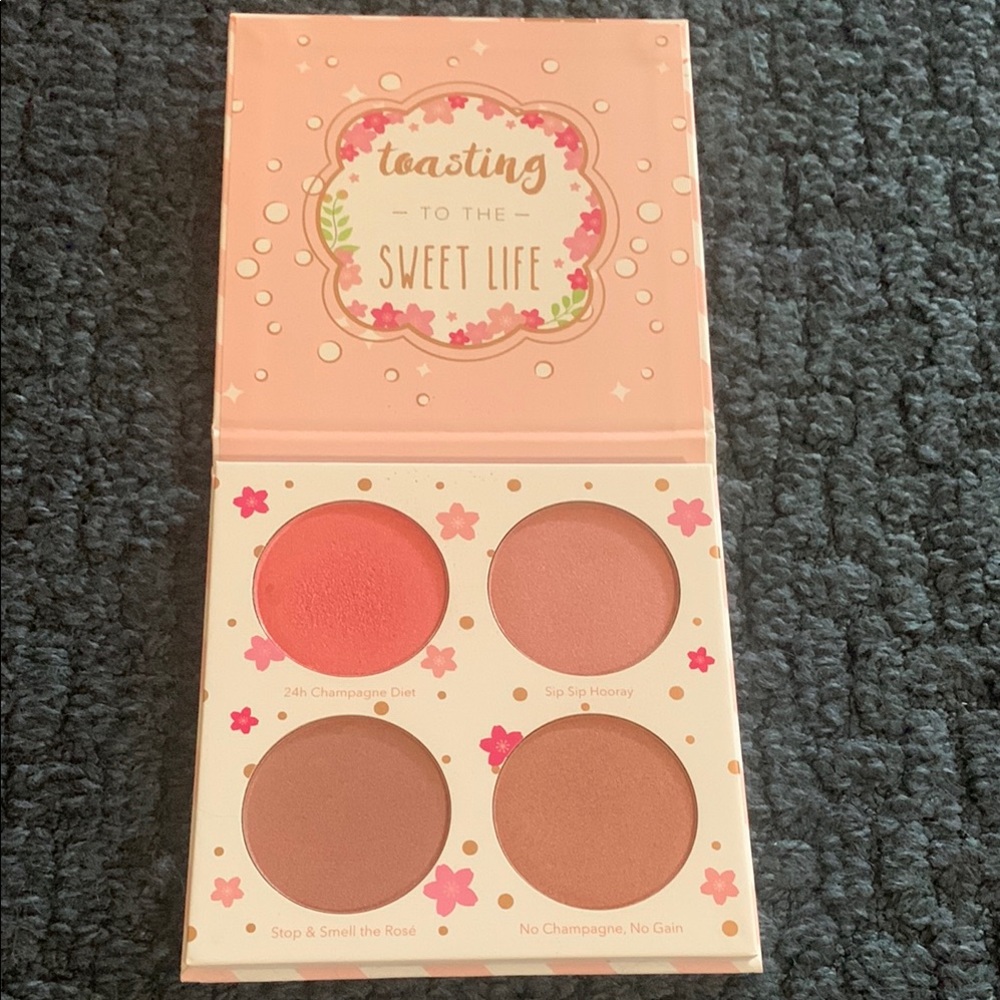 Toasting to the Sweet Life Blush Palette